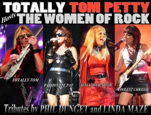 Tom Petty tribute Stevie Nicks tribute, Pat Benatar tribute